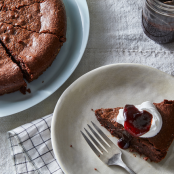 The Nordic Baking Book's Kladdkaka (Swedish Gooey Chocolate Cake) 