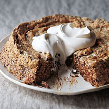 Gluten Free-Chocolate Walnut Tweed Torte