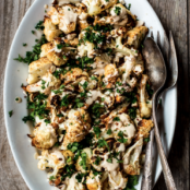 Spiced Cauliflower with Tahini