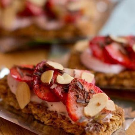Strawberry Chocolate Granola Bars