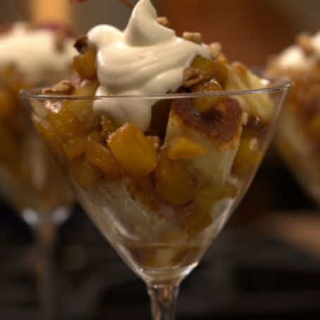 Upside Down Pineapple Parfaits