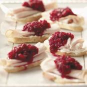 2008 Cranberry Turkey Crostini