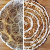 Cinnamon Roll Dutch Apple Pie