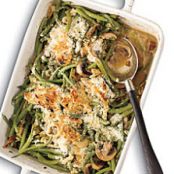 Green Bean Casserole with Madiera Mushrooms