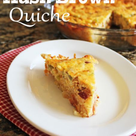 Hash Brown Quiche