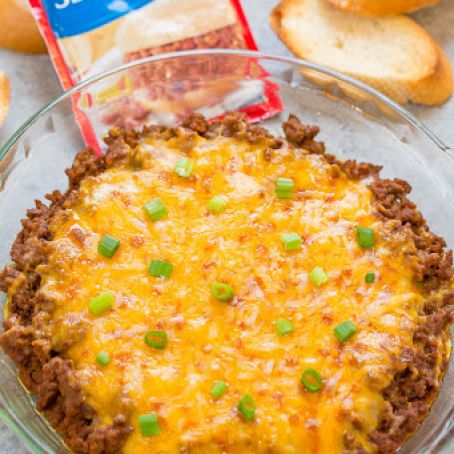 CHEESY SLOPPY JOE DIP