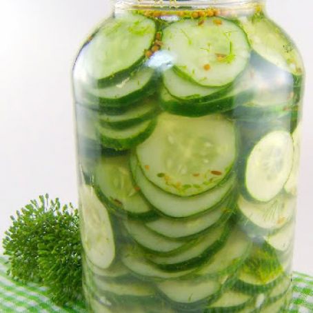Refrigerator Dill Pickles