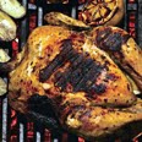Sicilian Grill-Roasted Chicken