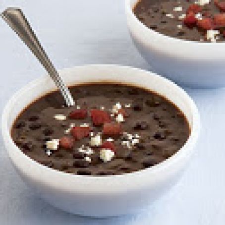 Black Bean Soup with Sherry