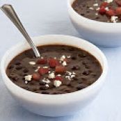 Black Bean Soup with Sherry