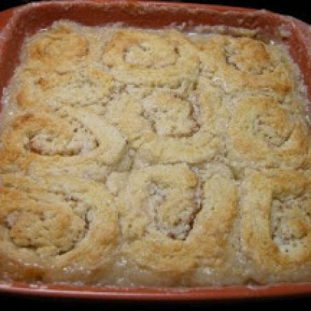 Ol Timey Butter Roll Dessert