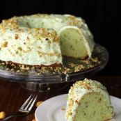 Pistachio Pudding Cake (from Scratch)