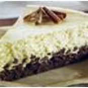 BROWNIE CHOCOLATE CHIP CHEESECAKE