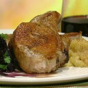 Grandma Annette's Pork Chops and Apple Compote