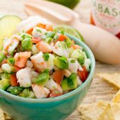 Shrimp Avocado Salsa