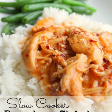 Slow Cooker Bourbon Chicken
