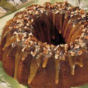 Chocolate-Caramel-Nut Cake