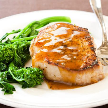 Skillet-Glazed Pork Chops
