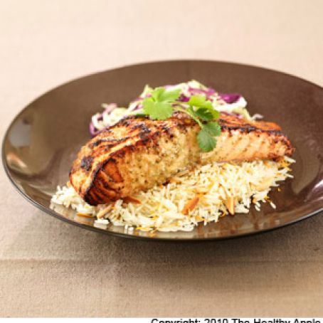 Balsamic Black Garlic Halibut Steaks