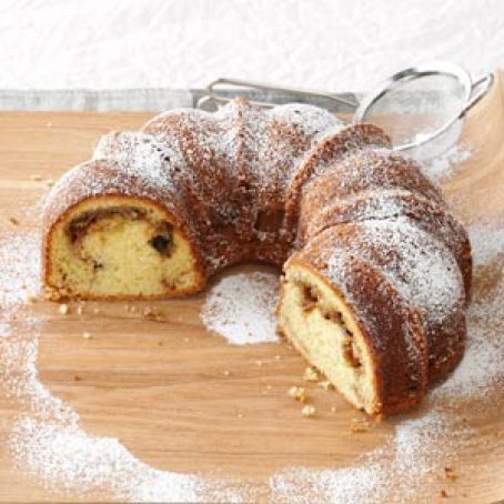 Walnut Streusel Coffee Cake Recipe