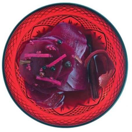Fermented Beets With Orange and Ginger