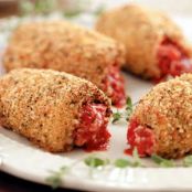 Italian Herb and Cheese Crusted Chicken Rolls