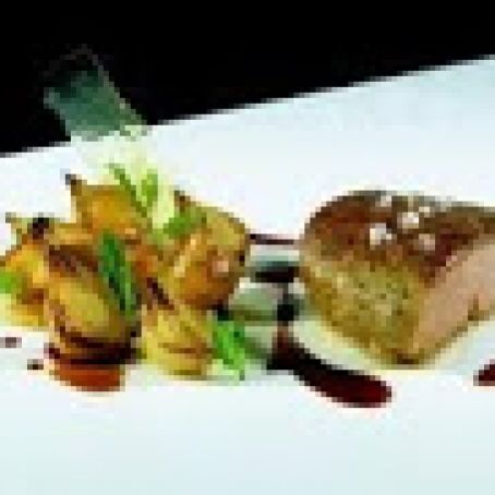 Hot Monkfish Liver with Shallots and Honey Caramel