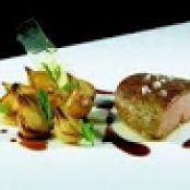 Hot Monkfish Liver with Shallots and Honey Caramel