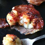 CRISPY PROSCIUTTO-WRAPPED CAULIFLOWER