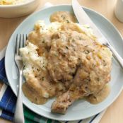Chicken with Apple-Chardonnay Gravy Recipe