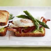 Avacado and Asparagus Egg Sandwiches
