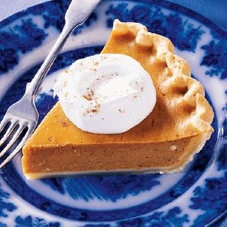 Easy Eggnog Pumpkin Pie