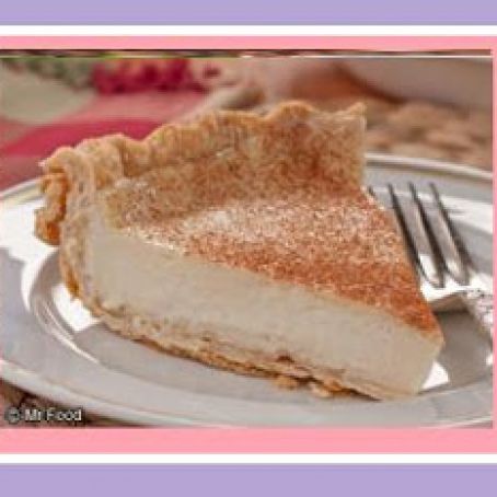 Amish Bakery Custard Pie