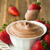 Four Ingredient Nutella Cheesecake Dip