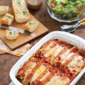 Cheesy Manicotti