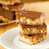 Homemade Snickers Bars
