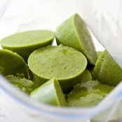 Coconut Green Smoothie Cups (make ahead)