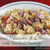 Mac'n Cheese & Smoked Sausage for 2