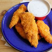 Spicy Cheez-It Chicken Fingers