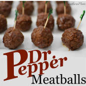 Dr.Pepper Meatballs