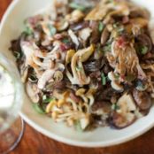 Sautéed Mushrooms with Caramelized Shallots