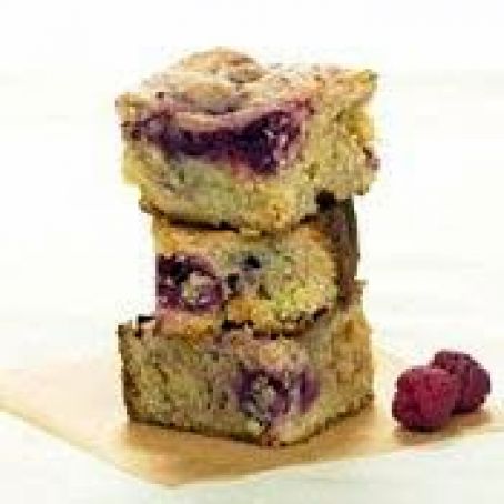 Raspberry and White Chocolate Fudge Brownies