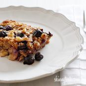 Blueberry Banana Baked Oatmeal
