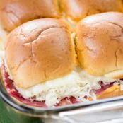 Baked Reuben Sliders