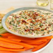 Cheesy Spinach and Bacon Dip