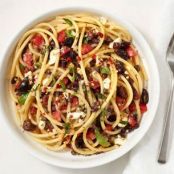 Bucatini With Olive-Caper Sauce