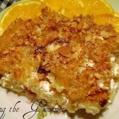 Russian Noodle Pudding (Adapted from-The Houses Cookbook)