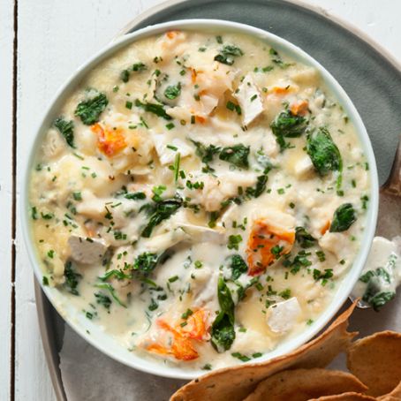 Baked Lobster & Brie Dip