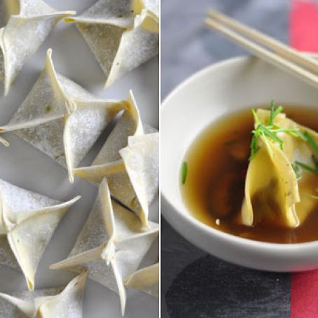 VEGGIE - Mushroom, Chilli & Cabbage Dumpling in Broth