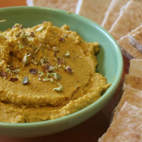 Moroccan Pumpkin Hummus